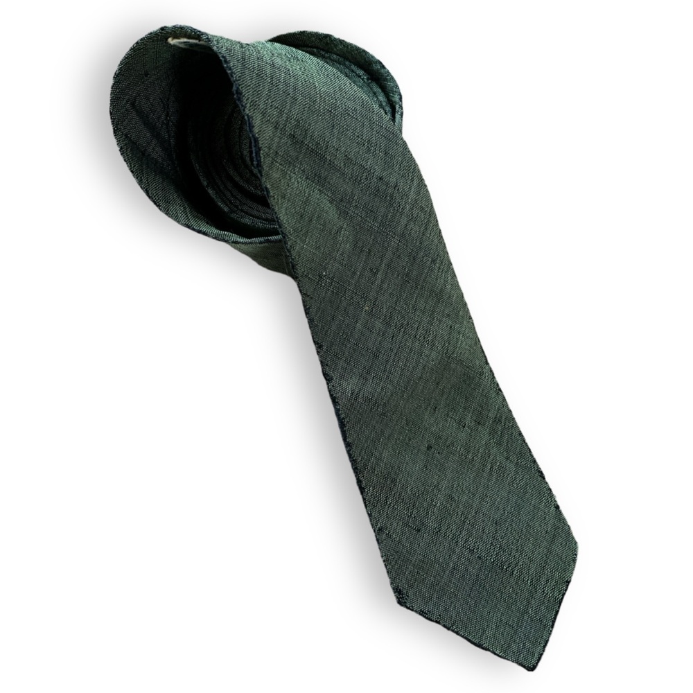 Thai silk skinny tie